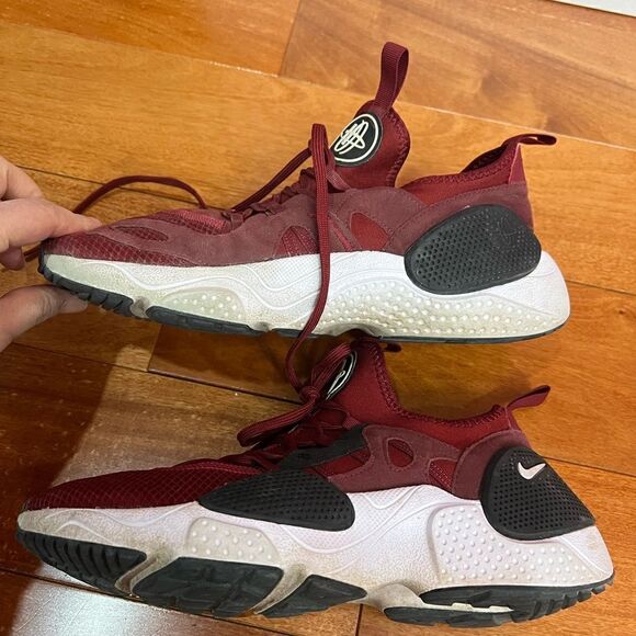 Nike Huarache E.D.G.E.  Burgundy White Black Mens‎ Running Sneakers Size 8.5 main image 4